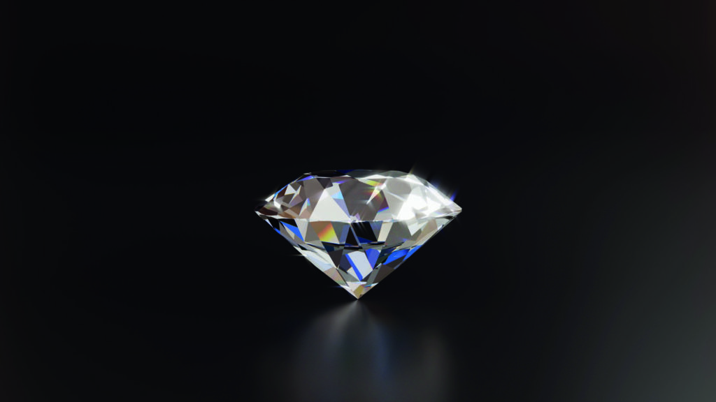 Diamant als grafisches Element